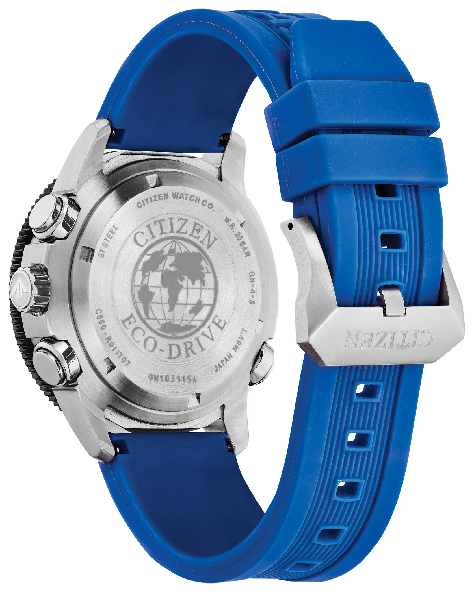 Promaster Sailhawk Black Dial Polyurethane Strap JR4068-01E | CITIZEN